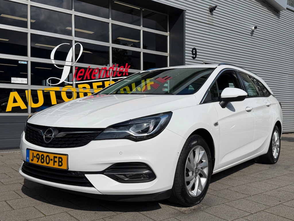 Opel Astra Sports Tourer 1.2 Turbo Elegance - Navigatie I Airco I LED I PDC I Sport velgen I Leer/ Alcantara Dealer onderhouden