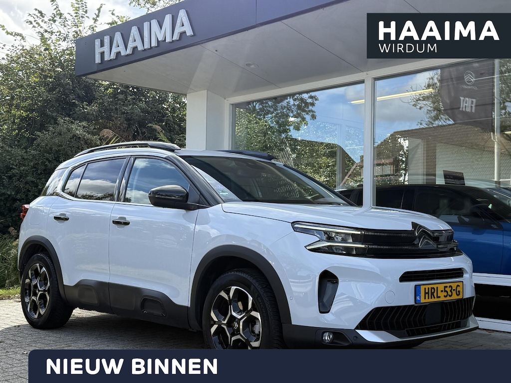 Citroën C5 Aircross 1.2 Hybrid 136 Max | Trekhaak | All Seasons | 360Camera | Climate & Adaptive Cruise Control | Stoelverwarming |