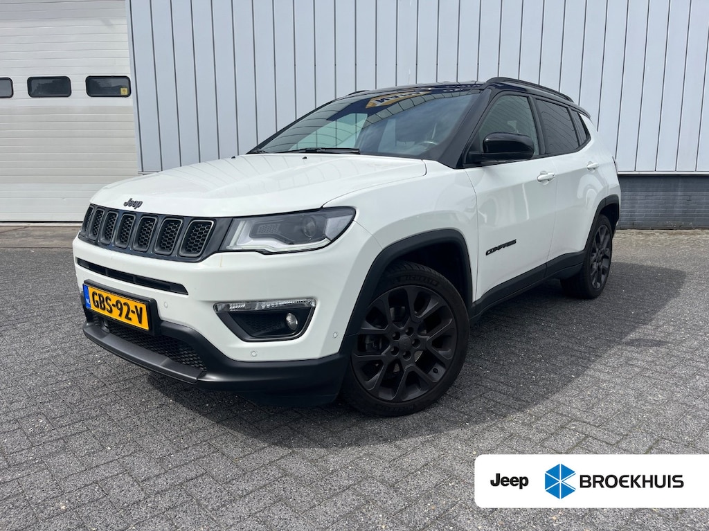 Jeep Compass 1.3T S l Leder l Elektr. Stoel verstelling l Navigatie l Camera l Cr Control l 18" l Premium Audio l Elekt. Klep l