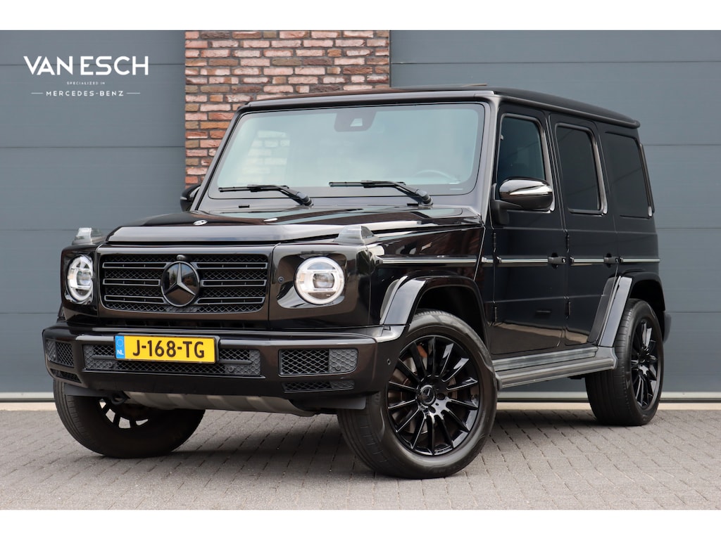Mercedes-Benz G-klasse 500 V8 | Schuifdak | Distronic+ | Standkachel | Burmester | Massage | Leder Exclusief | Stoelventilatie | Trekhaak | Sfeerverlichting | Apple Carplay |