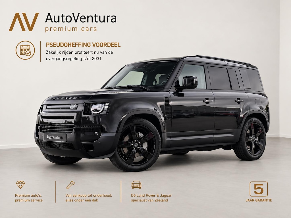 Land Rover Defender 110 2.0 P300e 110 S | Cold Climate | Schuif-/kantel Panorama dak | Trekhaak | NP 104.526