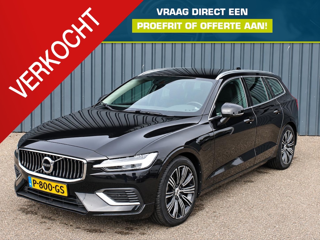 Volvo V60 2.0 T6 Recharge AWD Inscription Expression Navigatie | Camera | Lederen Bekleding | Stoelverwarming | Elektrische Achterklep SOH  98,7%