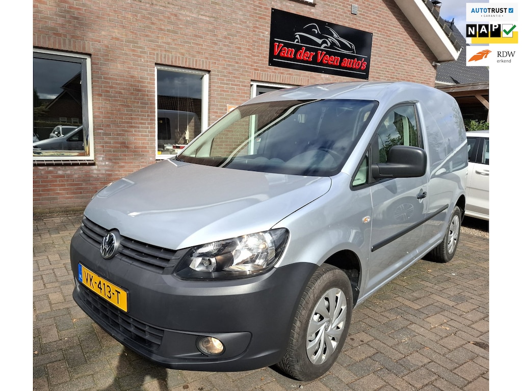 Volkswagen Caddy 1.6 TDI Baseline. Schuifdeur met ruit, achterdeuren met ruit. Airco, cruise, bluetooth, elek ramen. etc.