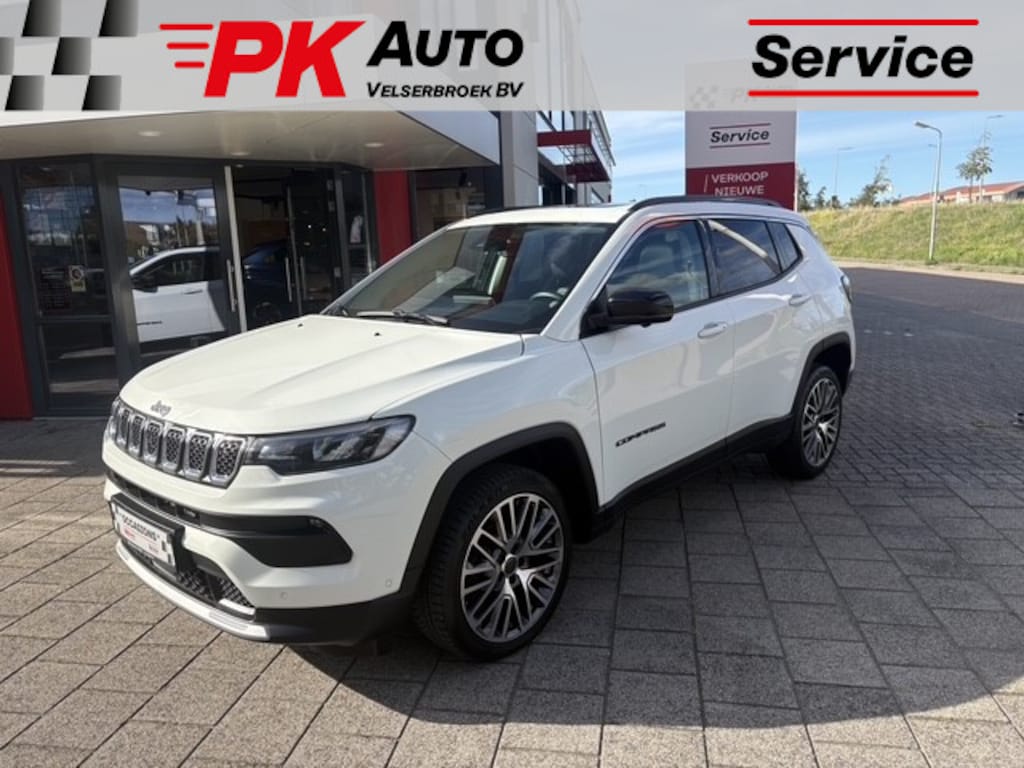 Jeep Compass 1.5T e-Hybrid Limited | Navi | Pano | 360 Camera | 36.553 km Dealeronderhouden