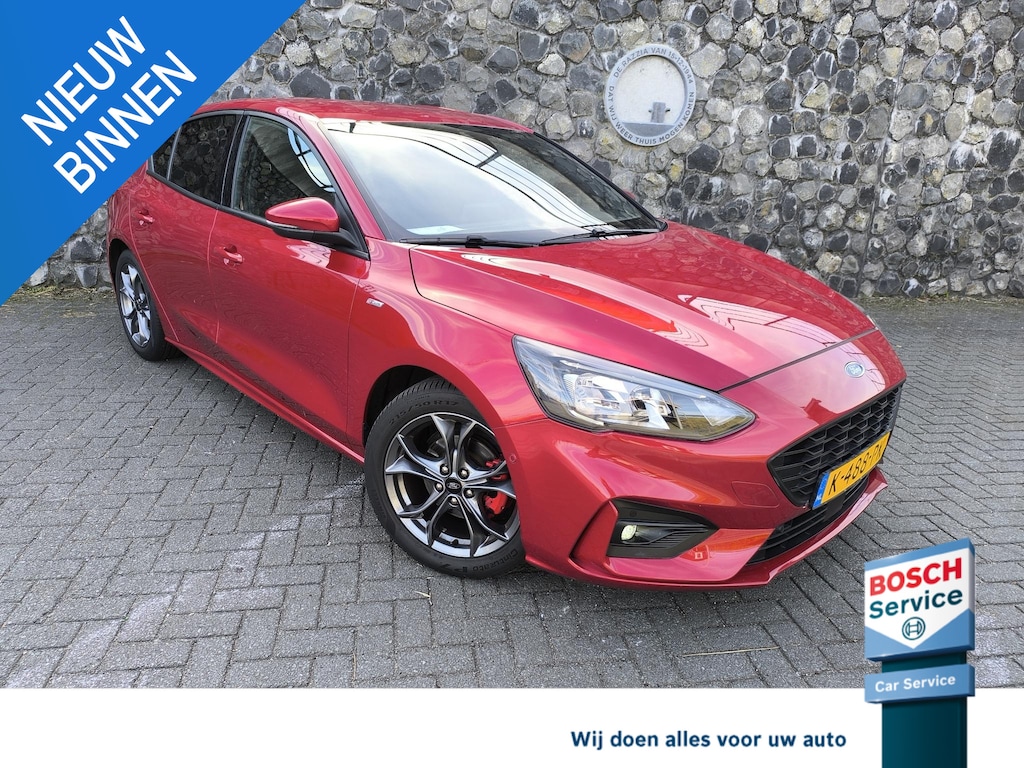 Ford Focus 1.0 EcoBoost Hybrid ST Line X Business DAB, carplay, camera, 155PK hybrid, B&O audio, navi, cruise en climate control.