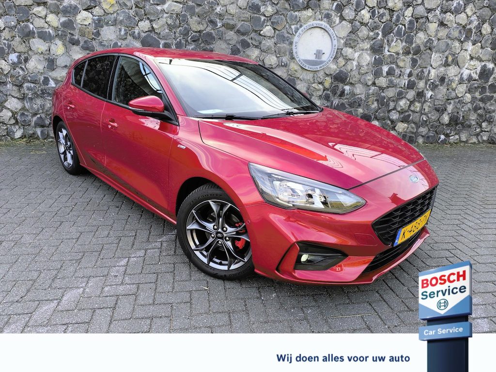 Ford Focus 1.0 EcoBoost Hybrid ST Line X Business DAB, carplay, camera, 155PK hybrid, B&O audio, navi, cruise en climate control.