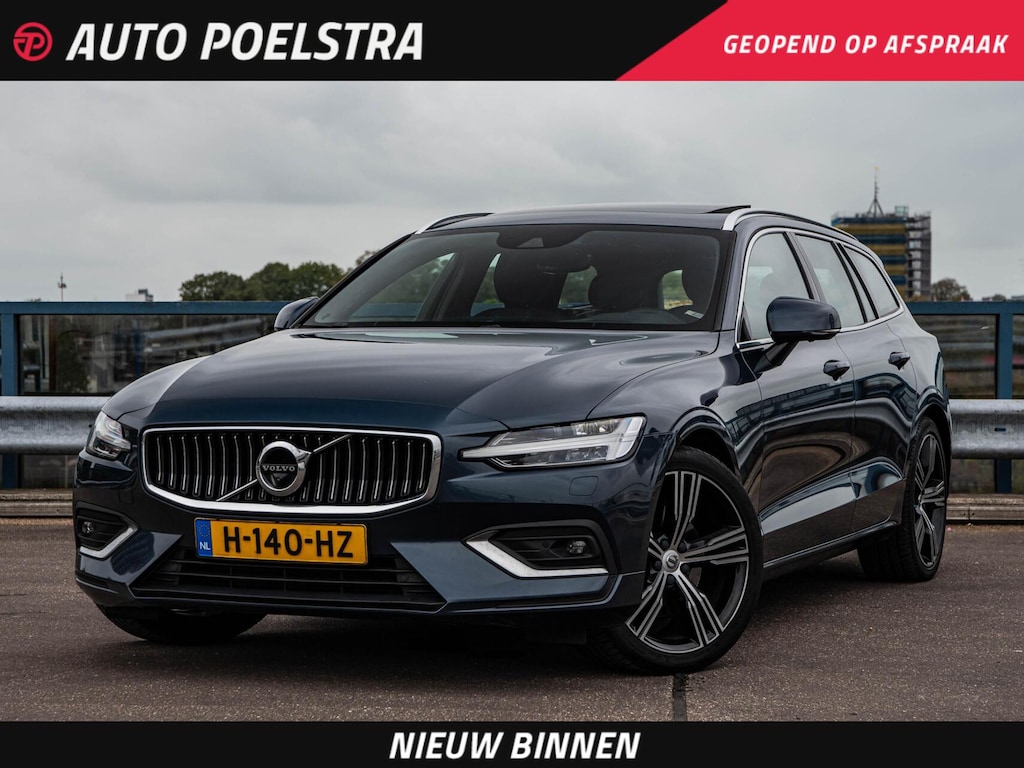 Volvo V60 2.0 D4 Inscription | Panoramadak | Intellisafe Pro Line | 360 Camera | HUD |Standkachel | Harman/kardon | Leder | LED | Memory | 19" | Dealeronderhouden