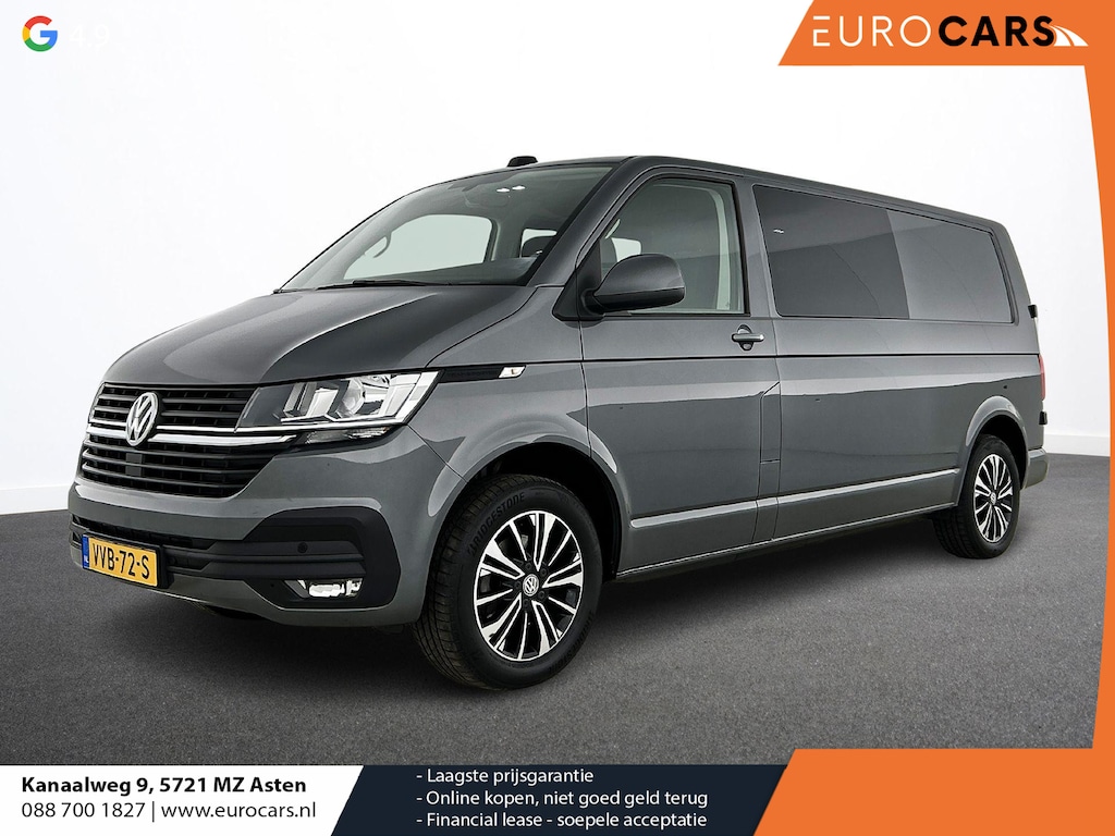 Volkswagen Transporter 2.0 TDI L2H1 Automaat Dubbele Cabine Airco Cruise Control Navigatie Parkeersensoren