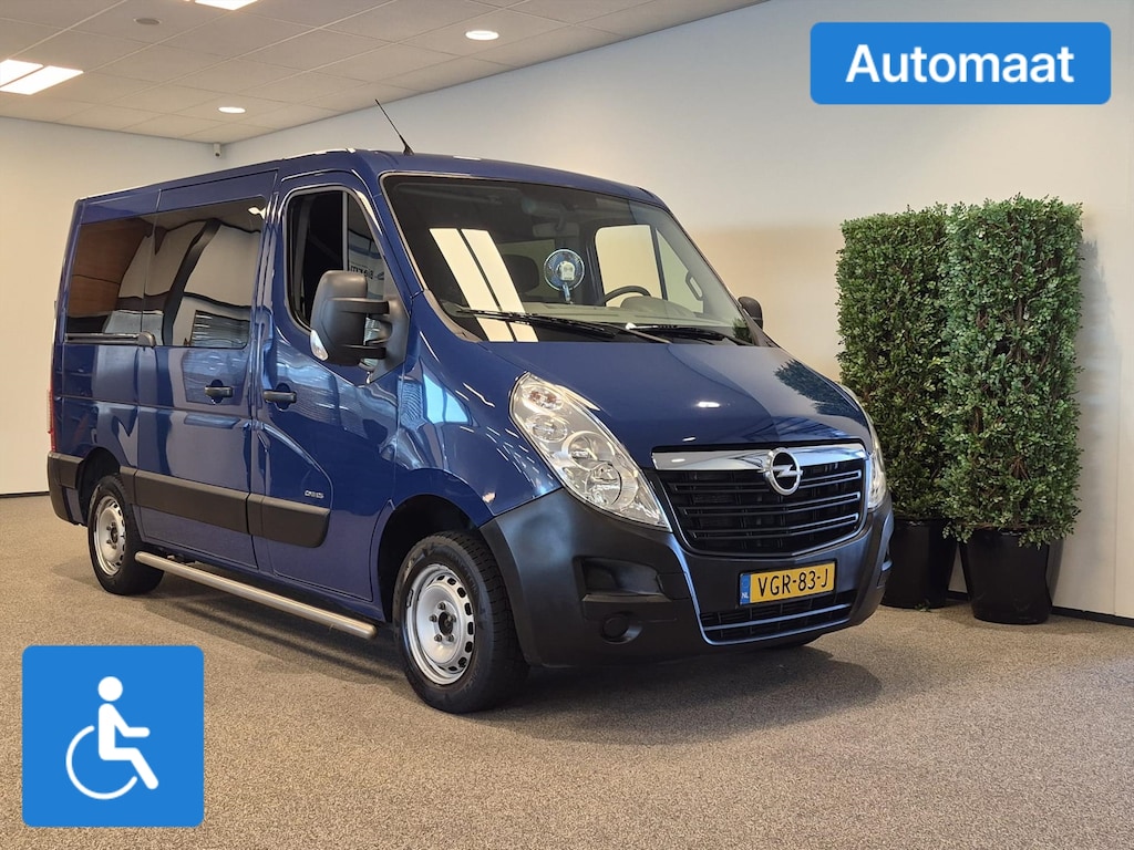 Opel Movano L1H1 2+1 Rolstoelbus Automaat Rolstoel voorin