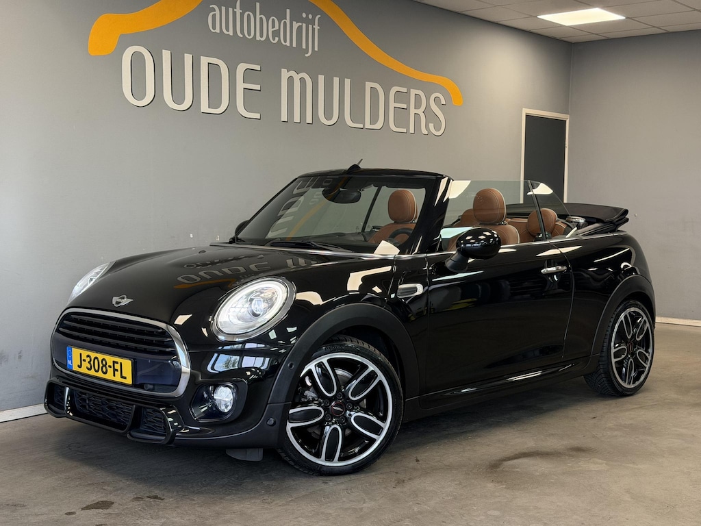 MINI John Cooper Works Cabrio 1.5 Cabrio JCW | Cruise | Stoelverwarming | Clima | Elektrische kap | Navi | Bruin luxe leder |