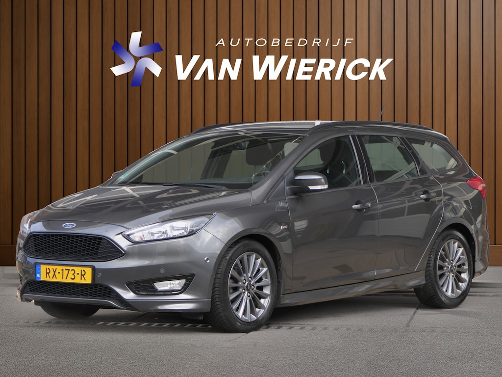 Ford Focus Wagon 1.0 ST-Line 125PK | Cruise | Trekhaak | Bluetooth | Airco | Navi | LM Velgen | NAP
