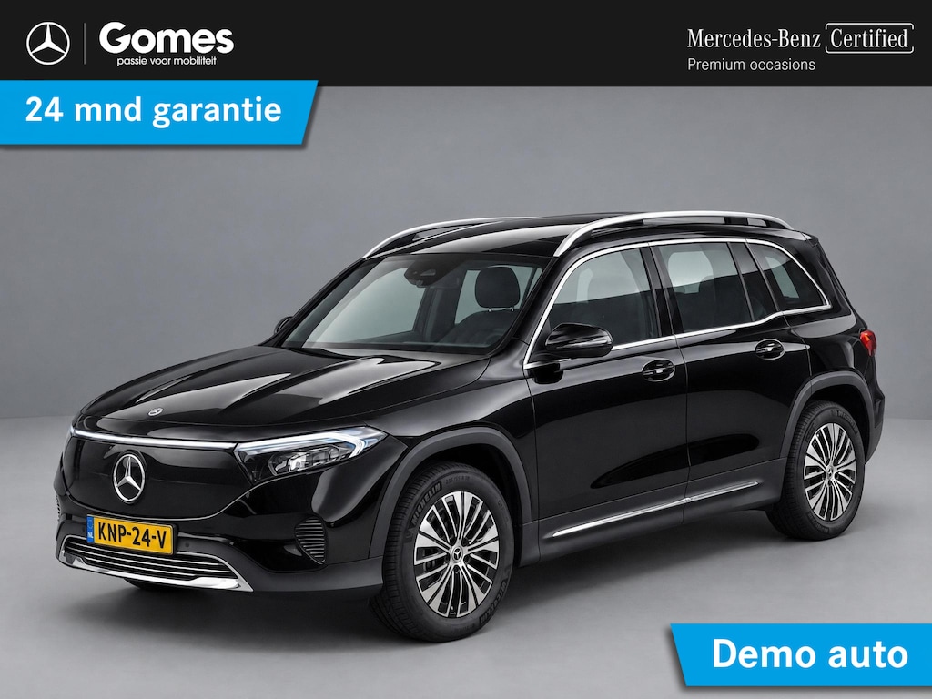Mercedes-Benz EQB 250+ Business Solution Luxury 71 kWh | Panoramadak | Dodehoekassistent | Stoelverwarming | Sfeerverlichting | Apple CarPlay | Android Auto | Verschuifbare Stoelen Achter | Elektrische Achterklep | Elektrisch Inklapbare Buitenspiegels | Achteruitrijcamera | Parkeersensoren