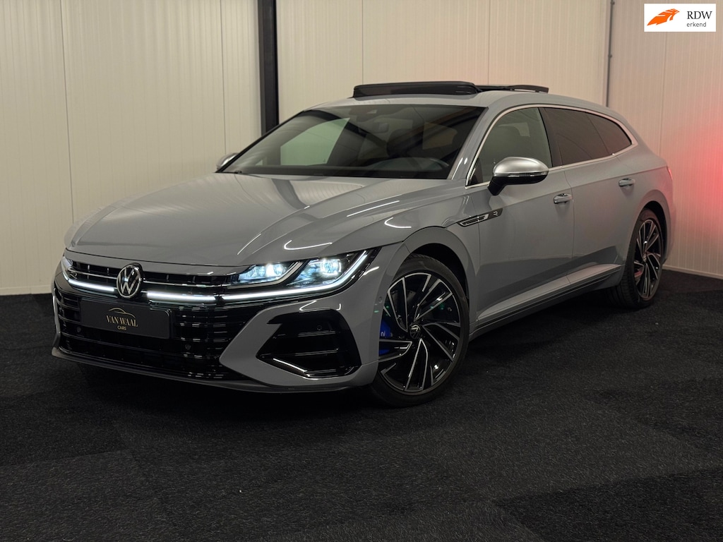 Volkswagen Arteon Shooting Brake 2.0 TSI 4 MOTION R 2022 320PK NARDO/KEYLESS/MATRIX/PANO/SIDE/ACC/LANE/CARPLAY/NIEUWSTAAT