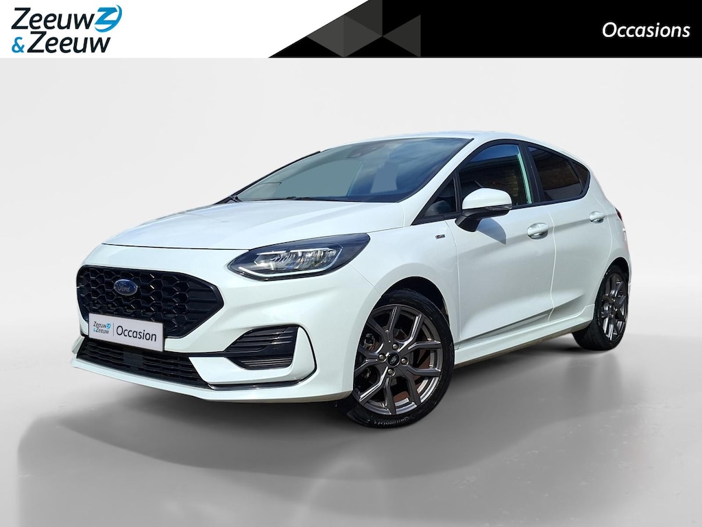 Ford Fiesta 1.0 EcoBoost Hybrid ST-Line | NL-Auto | 1e Eigenaar | Dealeronderhouden | Winterpack | Privacy Glass | Climate Control | Parkeersensoren | Apple Carplay&Android Auto | LED
