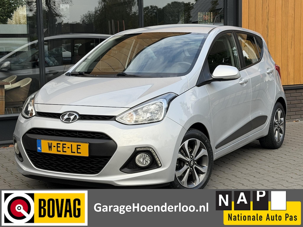 Hyundai i10 1.2i 87pk! 5 pers. Cruise control, Stuur/Stoelverw. Garantie