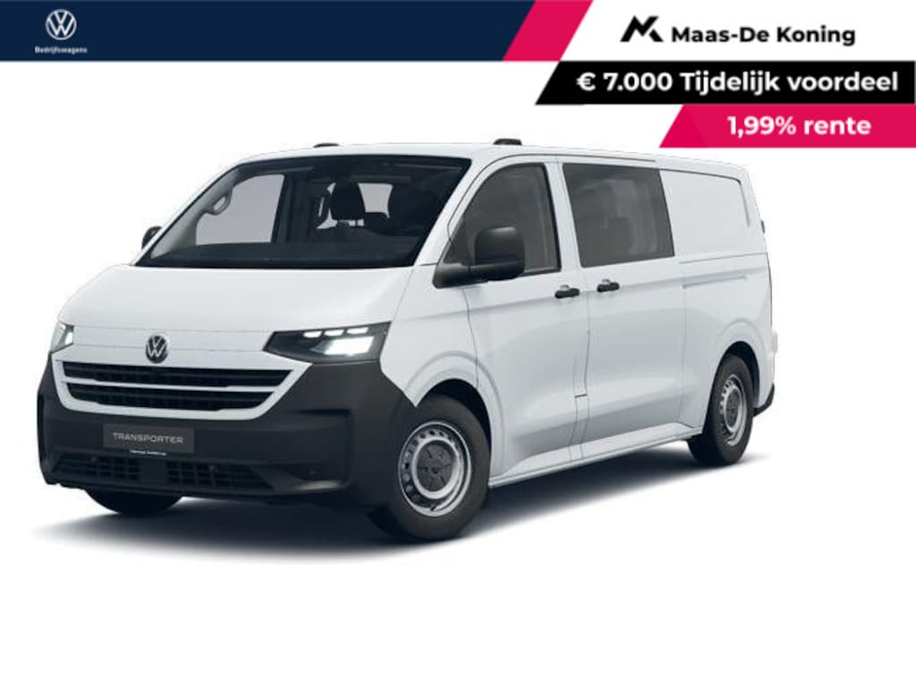 Volkswagen e-Transporter Bedrijfswagens Dubbele Cabine 71kWh 218pk L2 740352