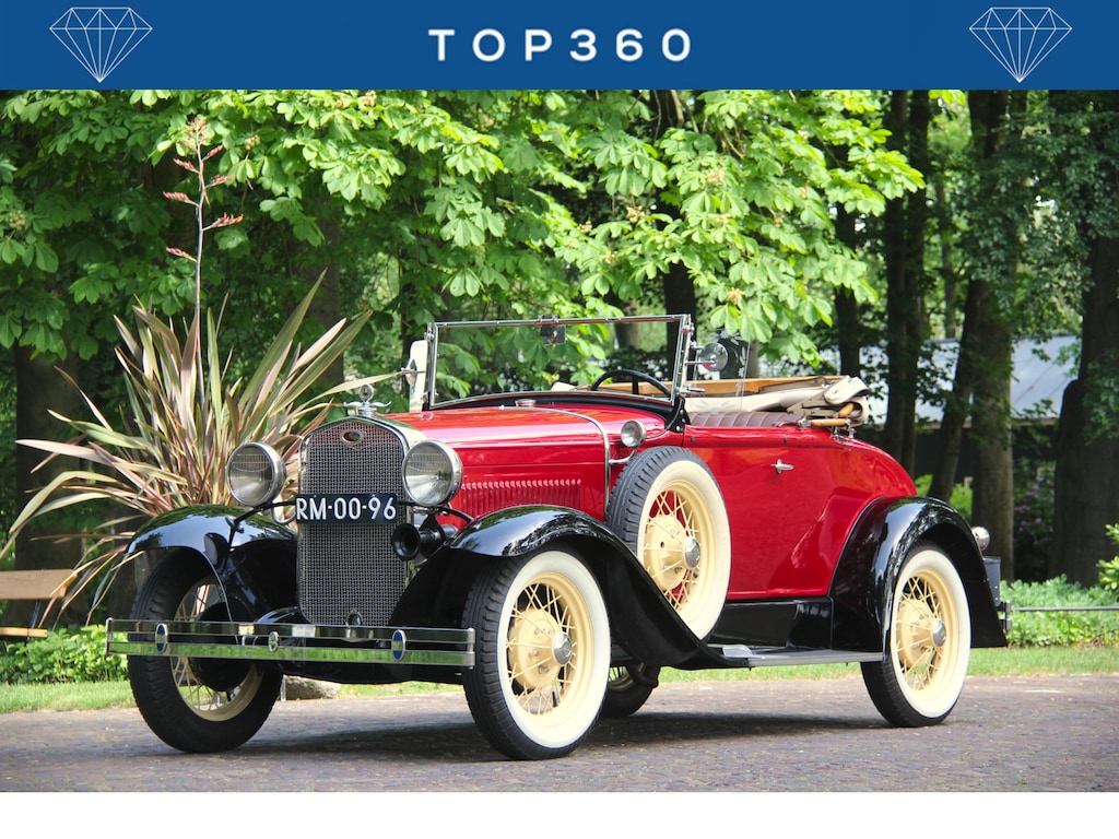 Ford Model A Roadster Excellent Condition! Deluxe A-Ford 1931 Inruil mogelijk!