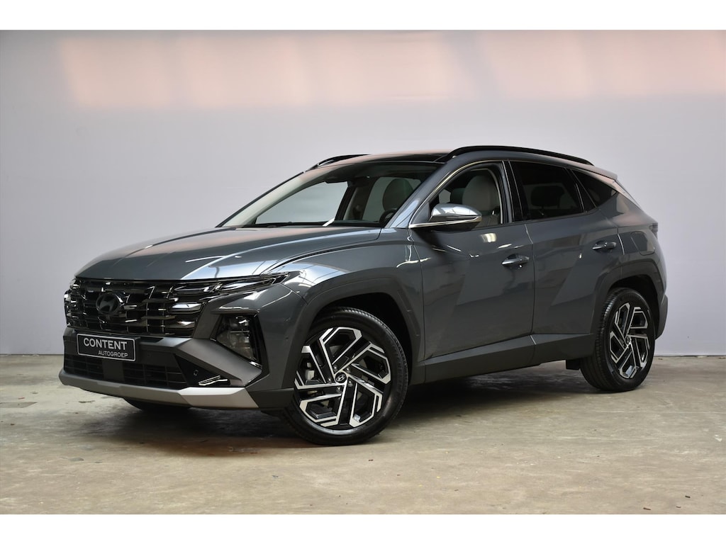 Hyundai Tucson 1.6 T-GDi HEV Aut. Premium Sky |Schuifdak |Beige Leder |8dkm-Uniek!