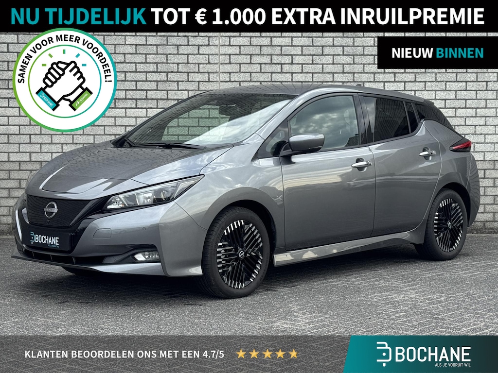 Nissan Leaf N-Connecta 39 kWh | SoH 93% | Navigatie | Stoel + Stuurverwarming | Dealer Onderhouden | Achteruitrijcamera |