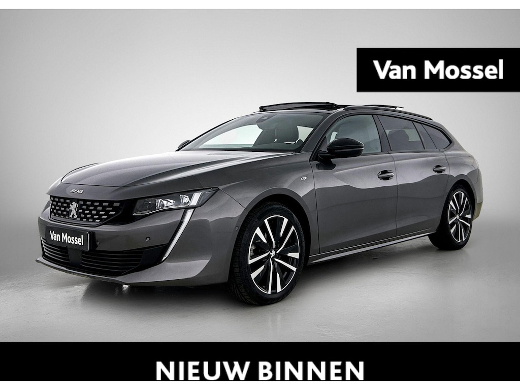 Peugeot 508 SW 1.5 BlueHDi 130 S&S EAT8 GT | Apple Carplay / Android Auto | Achteruitrijcamera | Parkeersensoren | Panoramadak | Trekhaak |