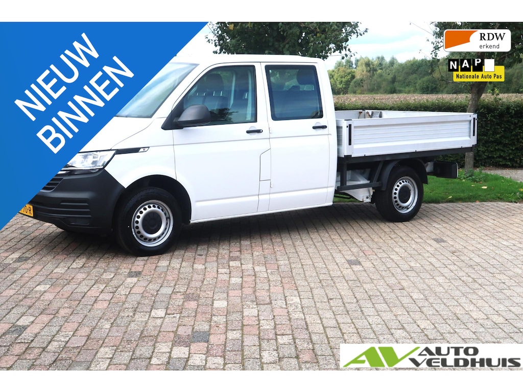 Volkswagen Transporter 2.0 TDI L2H1 DC 28 Comfortline 6 persoons PICK UP