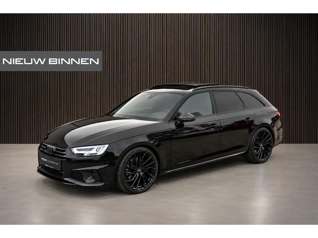 Audi A4 Avant 45 TFSI quattro Sport S line black edition S-Line | Panoramadak | Bang & Olufsen | Standkachel | Head-Up Display | Apple Carplay | Keyless | Trekhaak | LED | Cruise Control | Navigatie | Camera