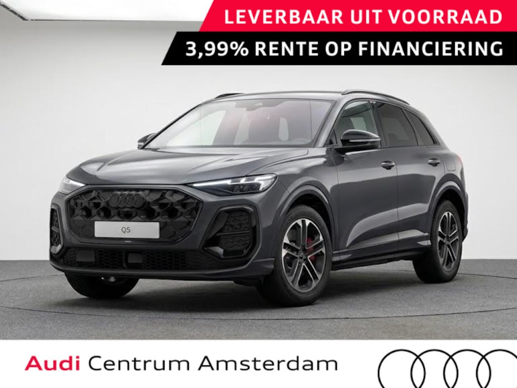 Audi Q5 S edition Competition e-hybrid 367 PK | Panorama-glasdak | MMI experience plus met B&O | Trekhaak, elektr. wegklapbaar | MMI bijrijdersdisplay |