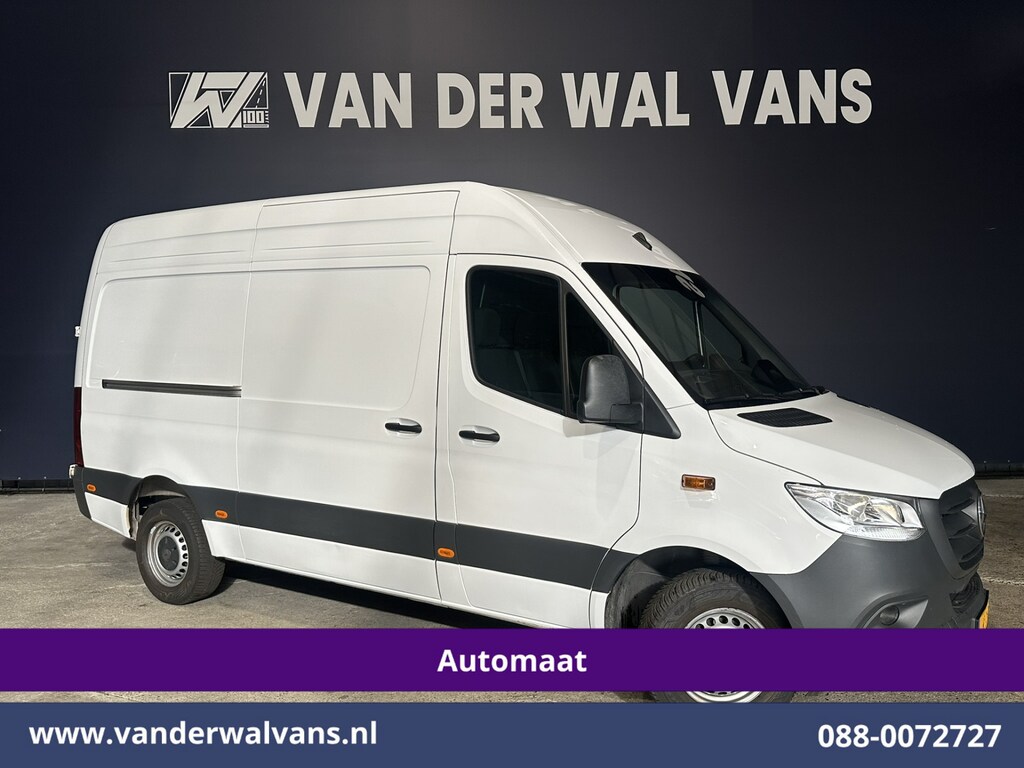 Mercedes-Benz Sprinter 317 CDI 170pk 9G-Tronic Automaat L2H2 Euro6 Airco | Camera | Navigatie | Cruisecontrol Chauffeursstoel, Stoelverwarming, 270 Graden Achterdeuren,  Bijrijdersbank