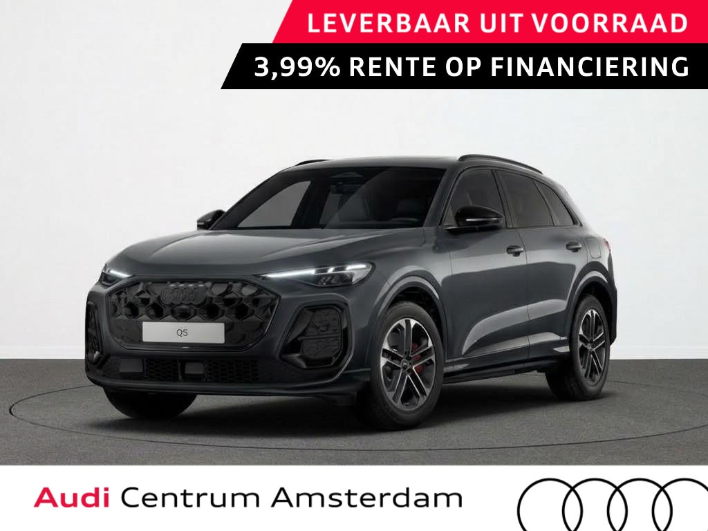 Audi Q5 S edition Competition e-hybrid 367 PK | Panorama-glasdak | MMI experience plus met B&O | Trekhaak, elektr. wegklapbaar | MMI bijrijdersdisplay |