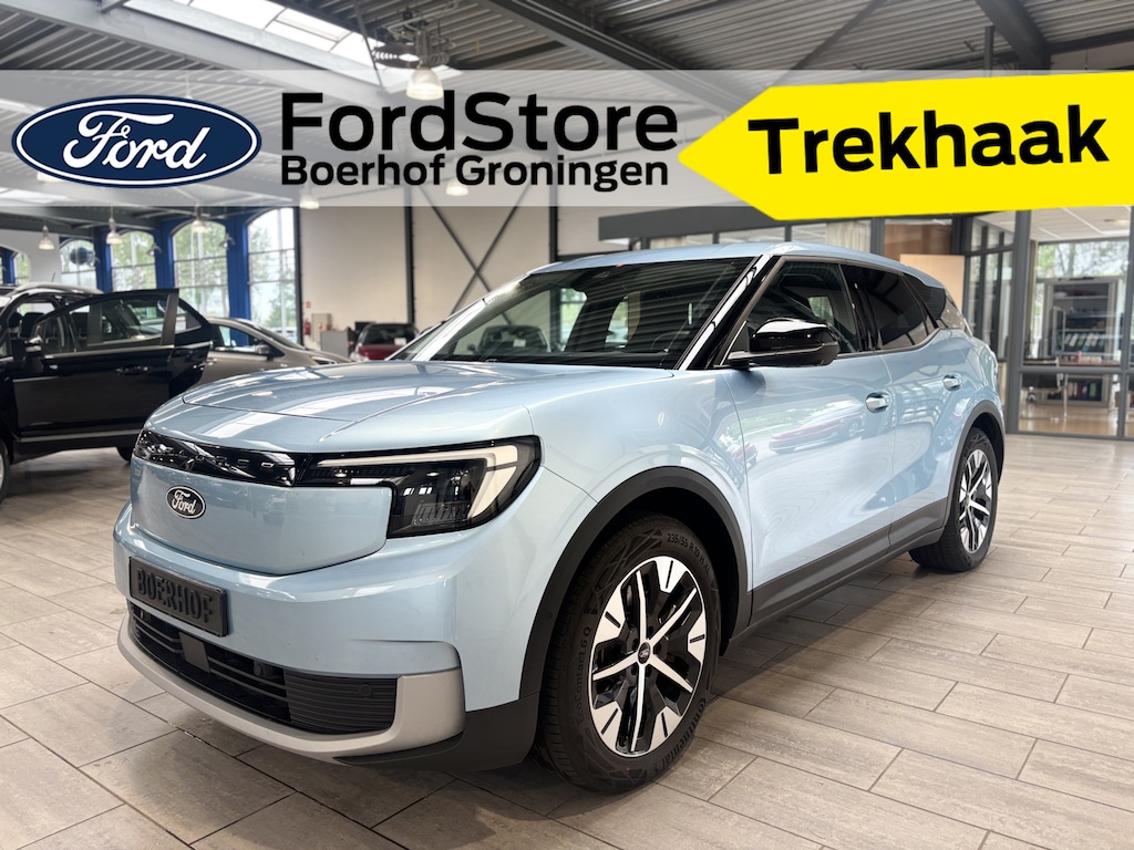 Ford Explorer Select Extended Range RWD 77 kWh 286pk | Trekhaak | 360° Camera | Adapt. Cruise | Elektr. stoel met geheugen | Stoel + Stuurwiel verwarming | El. a. klep