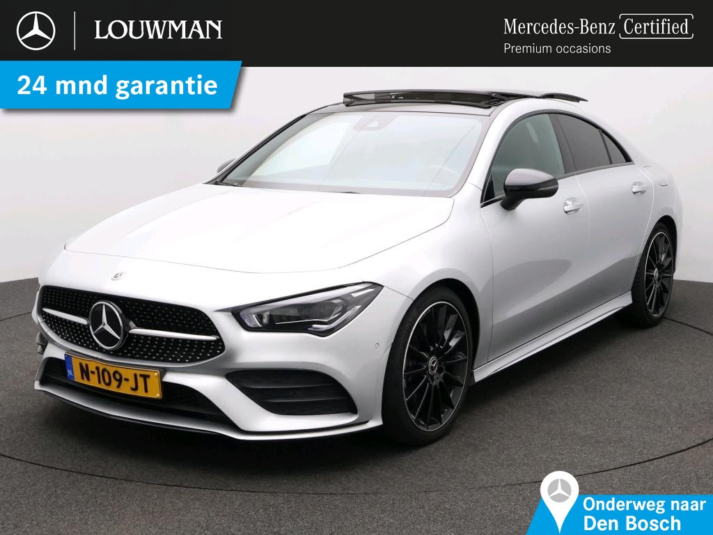 Mercedes-Benz CLA 200 Business Solution AMG AMG Line | Night Pakket | Panorama Schuif-Kanteldak | Sfeerverlichting |  Inclusief 24 maanden MB Certified garantie voor Europa.