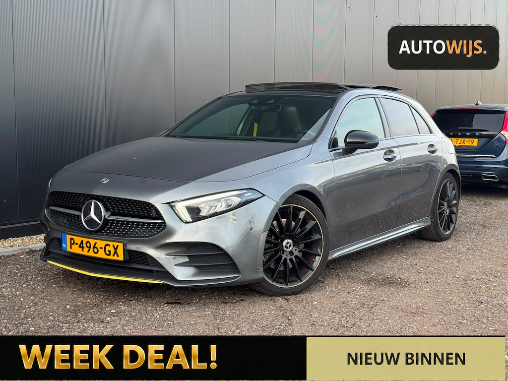 Mercedes-Benz A-klasse 250 Premium Plus|EDITION ONE|PANO|224PK|SFEERVERLICHTING|HUD|DAB+|NAVI