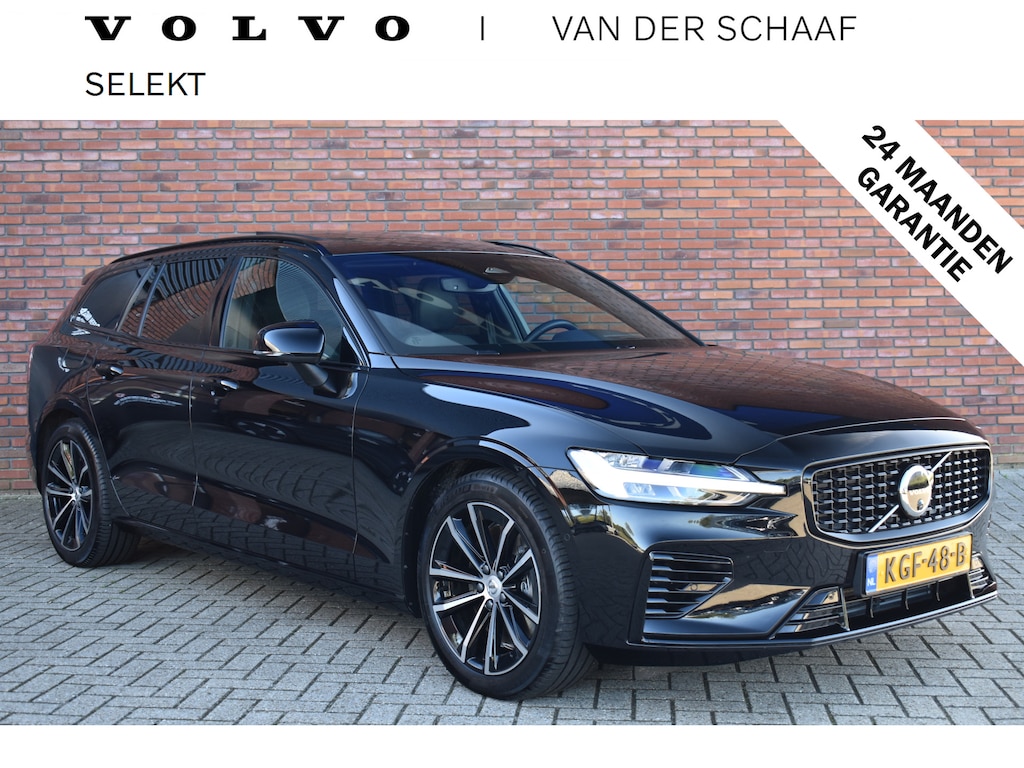 Volvo V60 T8 455PK Plug-in hybrid AWD Plus Dark | trekhaak | Climate pack | 360 graden camera | HUD | Panoramadak