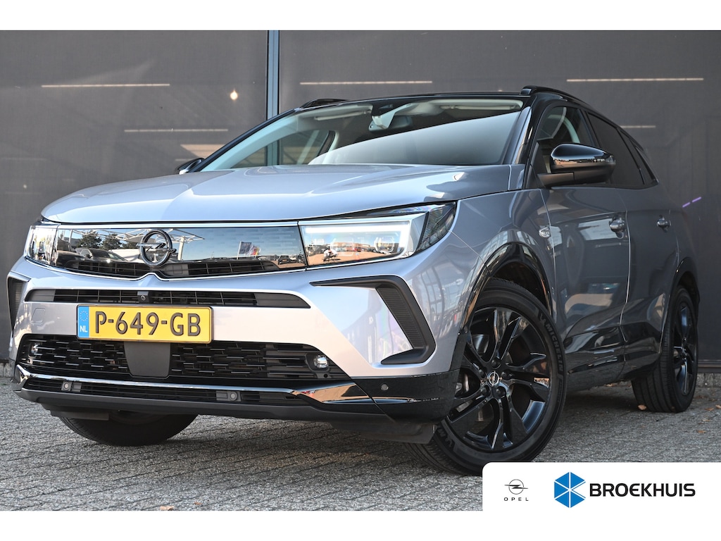 Opel Grandland 1.2 Turbo GS Line 130pk | Navigatie | Trekhaak | Stoel/Stuurverwarming | Elektr. Achterklep | 360 Camera | !!