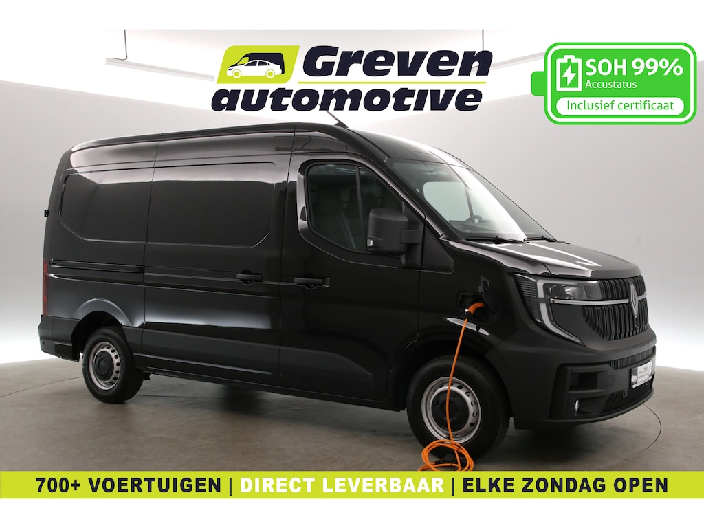 Renault Master E-Tech 3.5t Long Range 87 kWh L2H2 | NIEUW | Snelladen | SOH 99% | Clima | Camera | Carplay | Cruise | Virtual | 3 Zits | 2500KG Trekgew.
