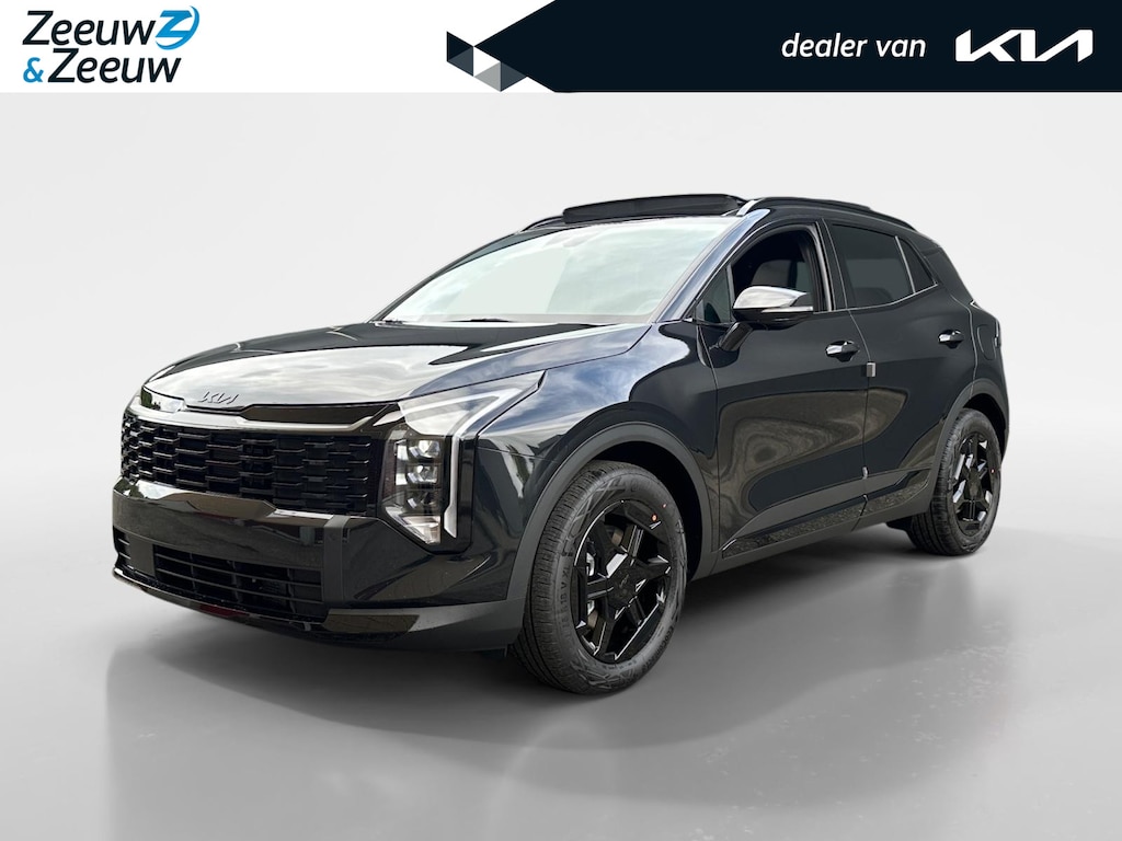 Kia Sportage 1.6 T-GDi Hybrid Black Edition Advanced | TIJDELIJK ACTIE MODEL | € 3000,- INRUILVOORDEEL | Navi | Adaptive Cruise | Ambient Lighting | Panorama Schuif-/Kanteldak | Stoel-/Stuurverwarming | Elektrisch verstelbare Stoelen |