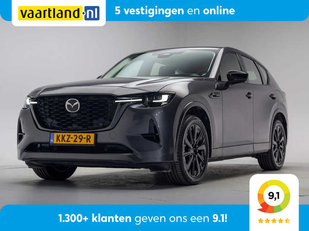 Mazda CX-60 2.5 e-SkyActiv PHEV Homura Aut. [ Head-up Leder Stoelventilatie/verwarming Camera ]