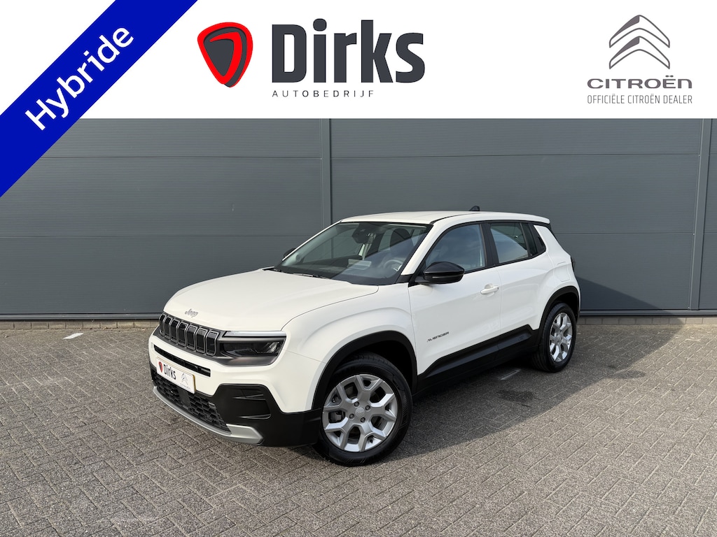 Jeep Avenger 1.2 e-Hybrid Altitude (Elektrische Klep - JBL - Keyless Entry - Adaptieve Cruise Controle - LED - Automatische Airco - Navigatie - Apple Carplay)