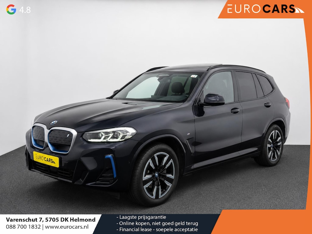 BMW iX3 High Executive M Sport 80 kWh Panoramadak Driving Adaptive Cryuise Control Leder Assistant Professional Camera Adaptief LED Shadow Line Stoelverwarming