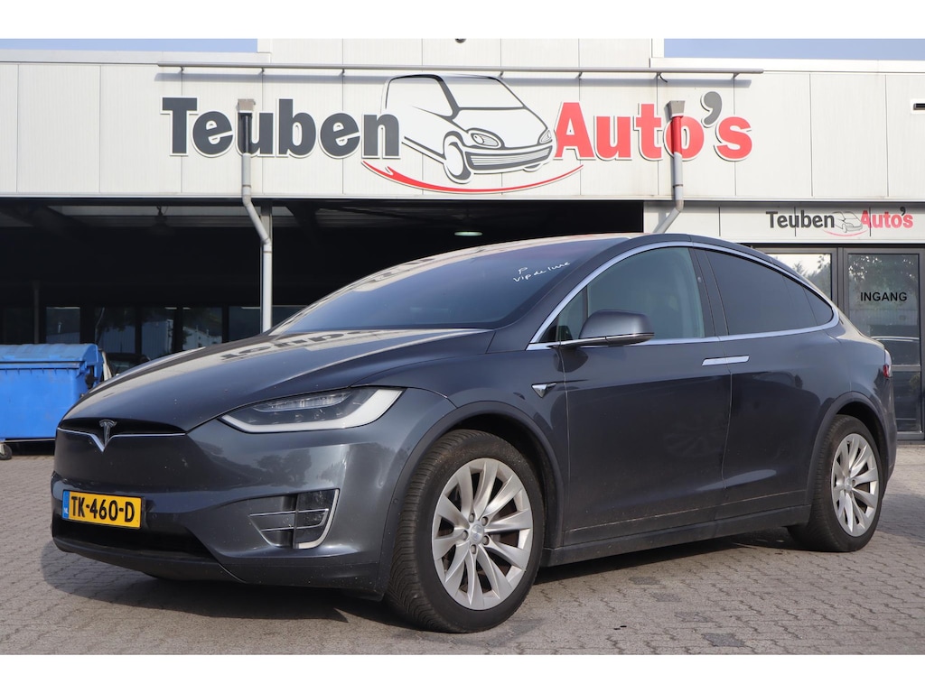 Tesla Model X 100D 6 persoons | SOH 87,4% | BTW Auto | Trekhaak | 6 Persoons |