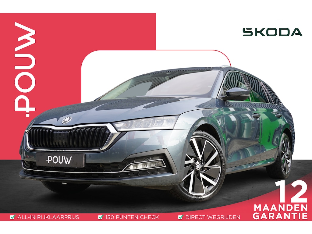 Skoda Octavia Combi 1.4 TSI 204pk iV PHEV Business Edition | SoH 91% | Trekhaak | Stoelverwarming | Achteruitrijcamera | Navigatie