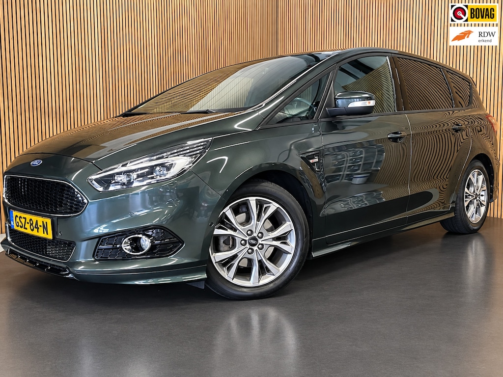Ford S-Max 1.5 ST-Line 7-PERSOONS|NIEUWE MOTOR|AFN.TREKHAAK|STOEL+STUURVERW|CAMERA|CARPLAY|1/2 LEDER/ALCANTARA|MEMORY|CRUISE+CLIMA