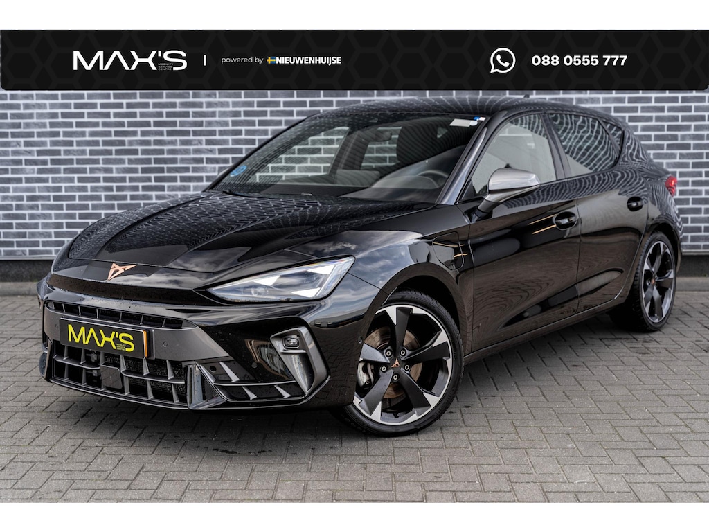 CUPRA Leon 1.5 TSI e-Hybrid Business | Plug-in Hybrid (PHEV) | Achteruitrijcamera | Parkeersensoren | Matrix-LED Koplampen | Keyless Entry | Stoelverwarming | Cruise Control Adaptief | Dodehoekdetectie | Navigatie | Apple Carplay | Android Auto