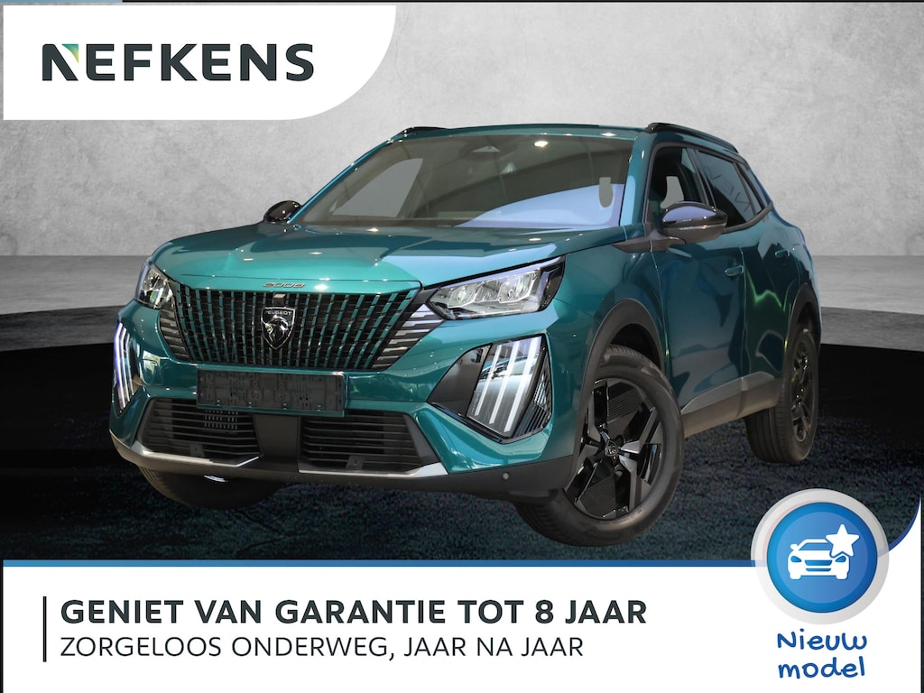 Peugeot 2008 SUV Envy Hybrid 145 pk Automaat | Voorraad model | Tot 8 jaar garantie! | Drive assist Pack | Navigatie | Vision Pack