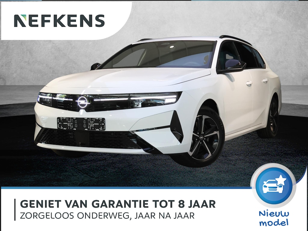 Opel Astra Sports Tourer Business Edition Hybrid 145 pk Automaat | Voorraad | Tot 8 jaar garantie! | AGR bestuurdersstoel | Navigatie | 180⁰ achteruitrijcamera | Keyless entry & start