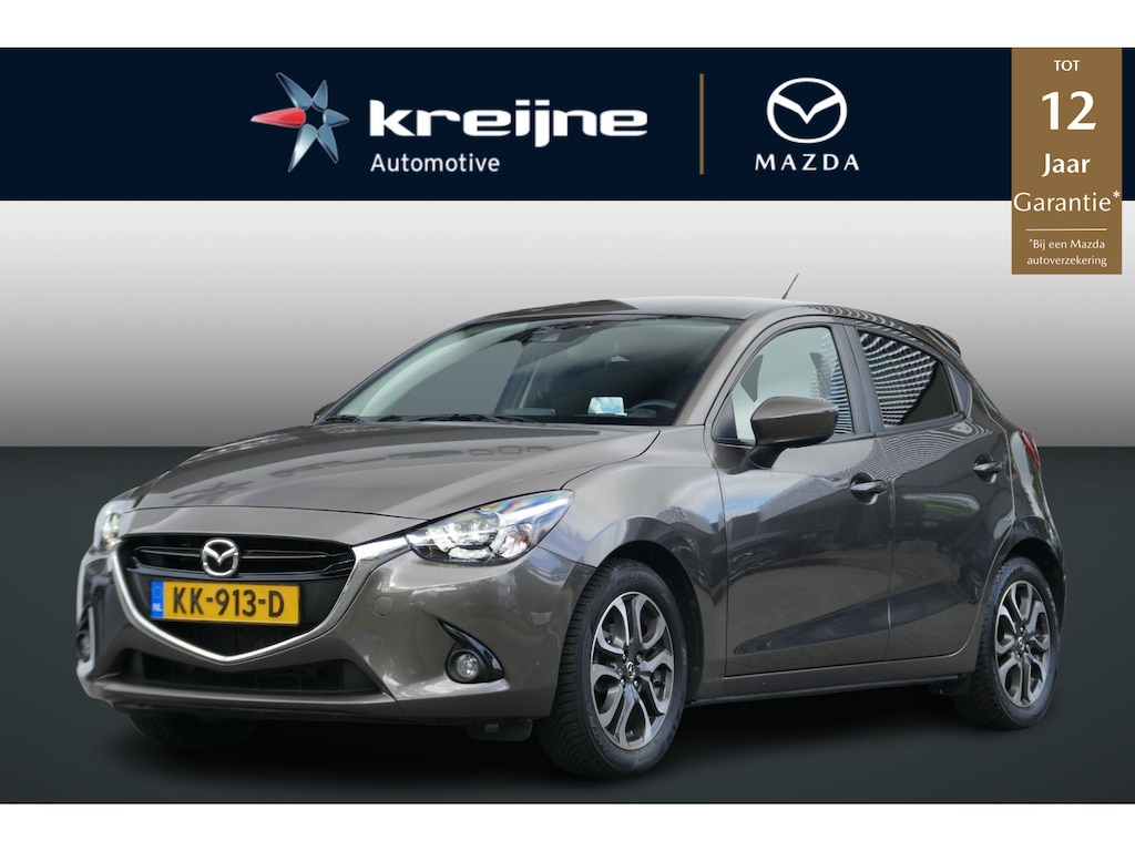 Mazda 2 1.5 Skyactiv-G GT-M | Cruise control | Head up display | Keyless entry | Navi | RIJKLAARPRIJS!!