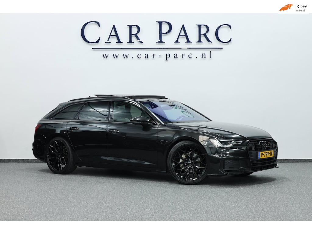 Audi A6 Avant 35 TDI 3x S-line LED/VIRTUAL/PANO/LEER+S.VERWARMING+MEMORY/21" LMV/360/ACC/ECC/12 MND GARANTIE!