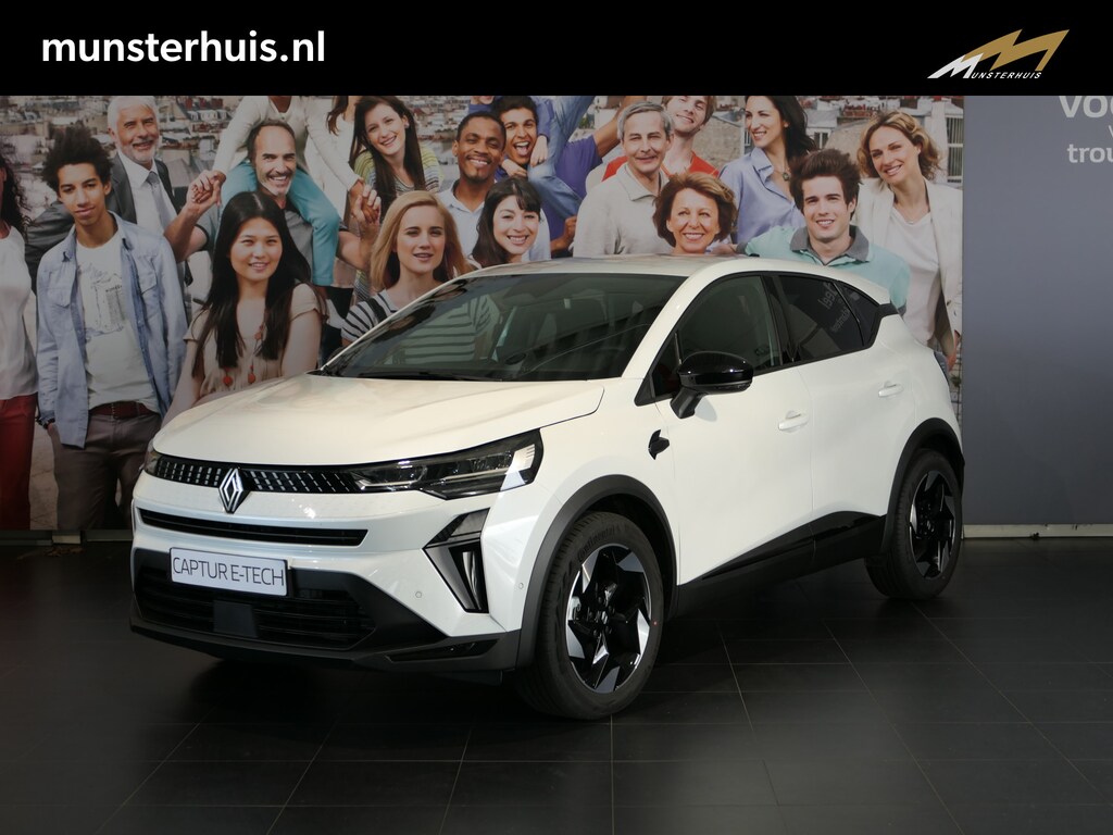 Renault Captur 1.8 E-Tech full hybrid 160 techno - Stuur en stoelverw - Camera - Google Navi