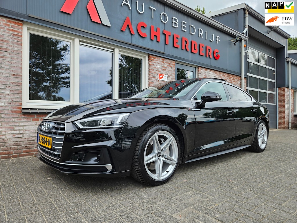Audi A5 Sportback 2.0 TFSI MHEV quattro Sport S-line Edition Schuifdak! NAP! Leer! LED! Automaat! Mooie/Nette Auto!