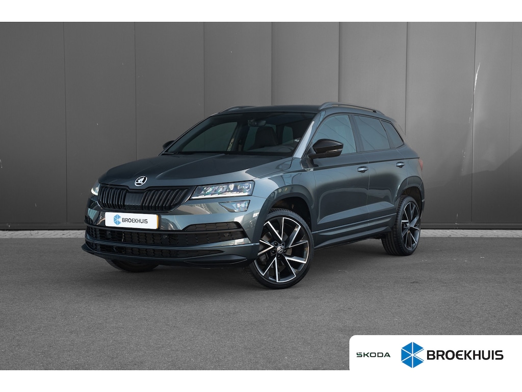 Skoda Karoq 1.5 TSI 150pk 7-DSG Sportline Business | Trekhaak | Stoel- Stuurverwarming | Carplay | Cruise control